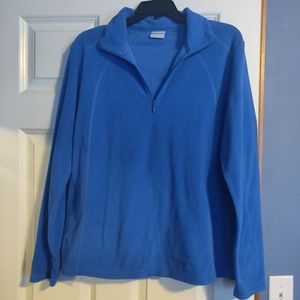 Columbia Blue Fleece Sweater